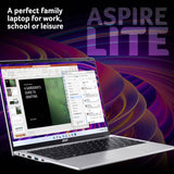 Acer Aspire Lite laptop silver 14 inch (British brand)