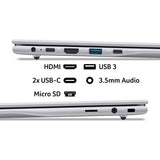 Acer Aspire Lite laptop silver 14 inch (British brand)