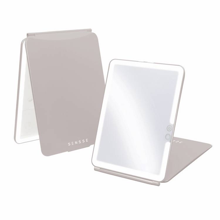 Sensse Glow Up LED mirror warm grey 36cm, UK version