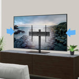 AVF black TV stand up to 77 inch - British product