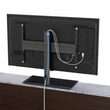 AVF black TV stand up to 77 inch - British product