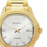 Sekonda Octaire gold plated watch 40mm, imported from the UK