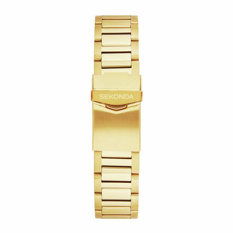 Sekonda Octaire gold plated watch 40mm, imported from the UK