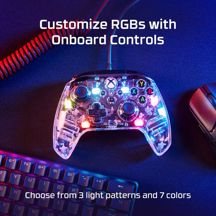 HyperX Clutch Gladiate RGB wired controller black, UK version