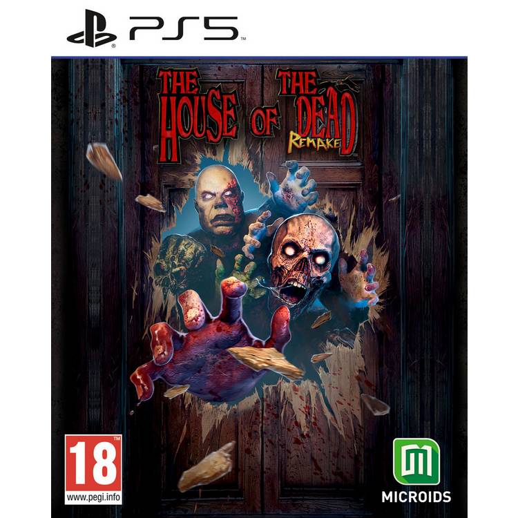 The House of the Dead Remake PS5 game, imported from the UK