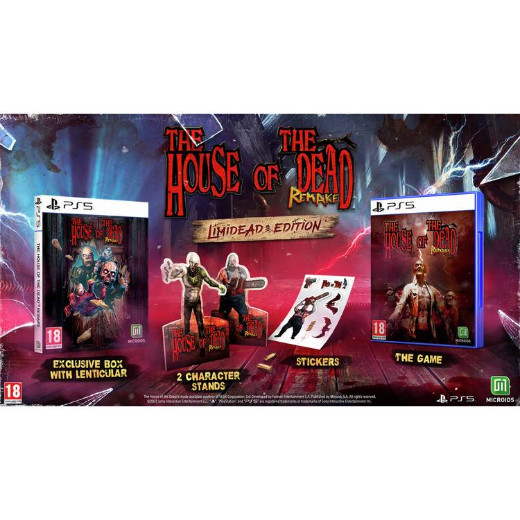 The House of the Dead Remake PS5 game, imported from the UK
