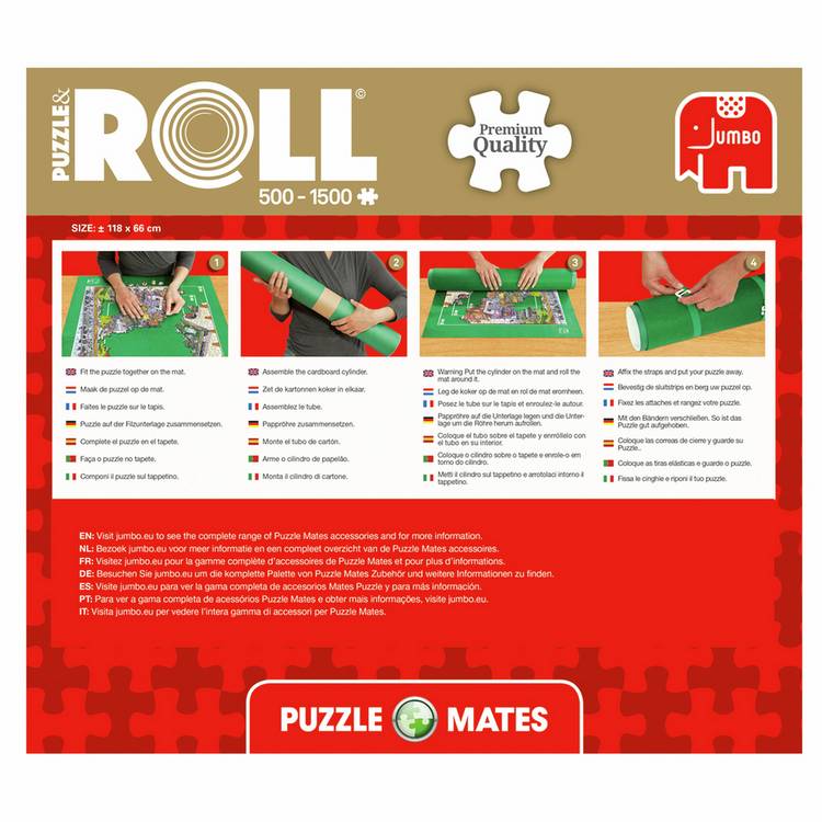 Jumbo Puzzle & Roll game organiser felt mat, UK version