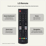LG smart TV 55NU8E0B3LA 55 inch, imported from the UK
