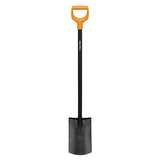 Fiskars solid rounded spade garden tool, UK version