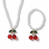 Argos Flitzy Kids Pearl Beaded Chain Cherry Charm Jewellery Set- Buy online at McGrocer