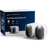 Arlo Pro 6 security camera two-pack, imported from the UK