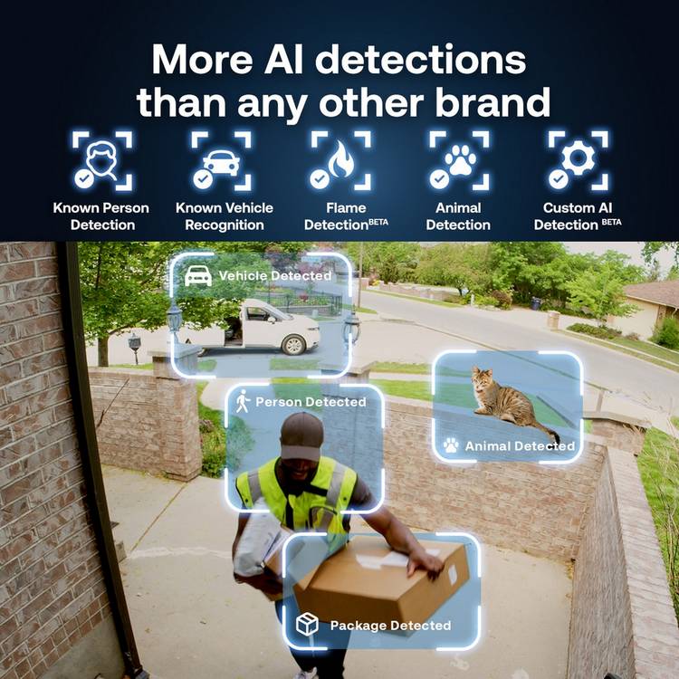 Arlo Pro 6 security camera two-pack, imported from the UK