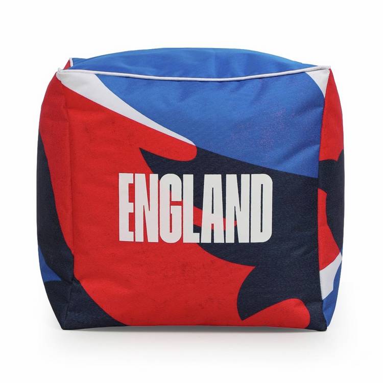Kaikoo kids FA England bean bag blue red, imported from the UK
