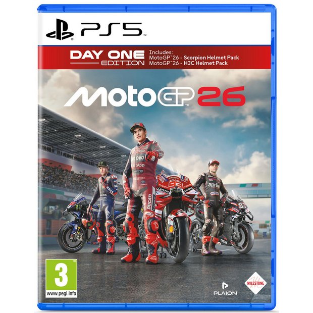 MotoGP 26 video game for PS5 (British brand)