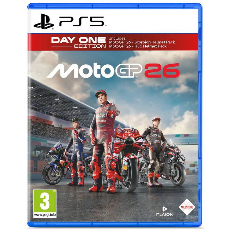 MotoGP 26 video game for PS5 (British brand)