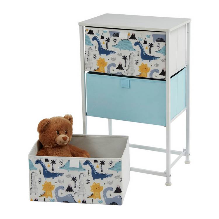 Liberty House Toys dinosaur 3 drawer storage unit - British product