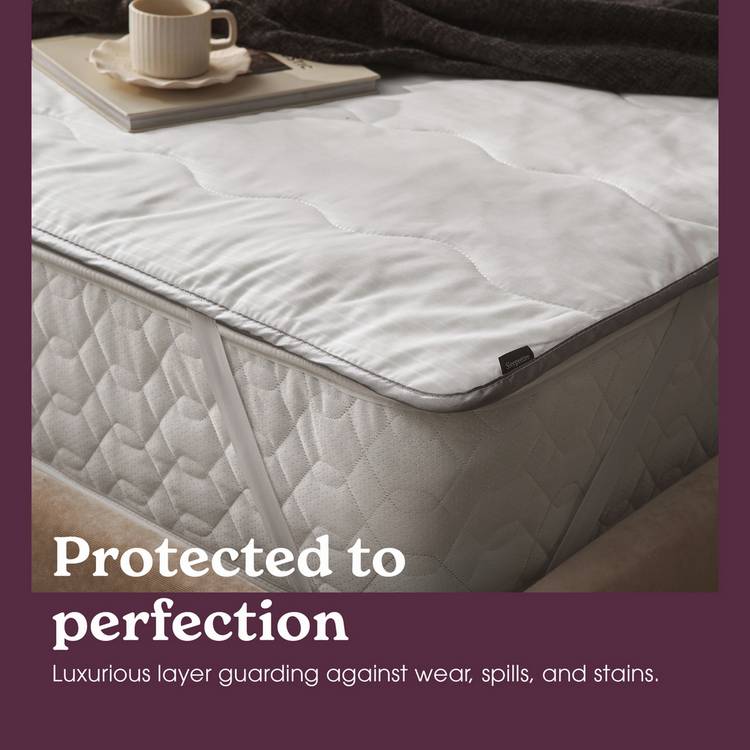 Sleepeezee Hotel Luxe Quilted Mattress Protector Single - British product