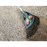Fiskars XL leaf rake with 65cm wide head - British product