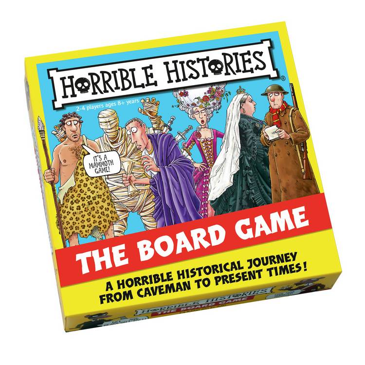 Horrible Histories educational board game - British product