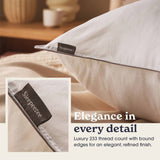 Sleepeezee Sumptuous Cotton Medium Pillow 74x48cm - British product