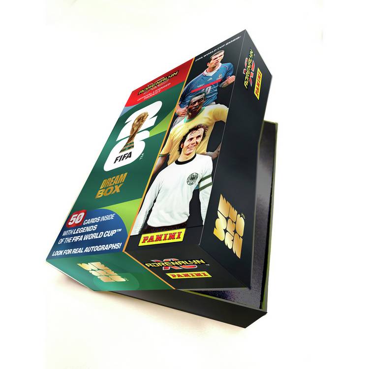 Panini FIFA World Cup Dream Box trading card set 50 cards - British product