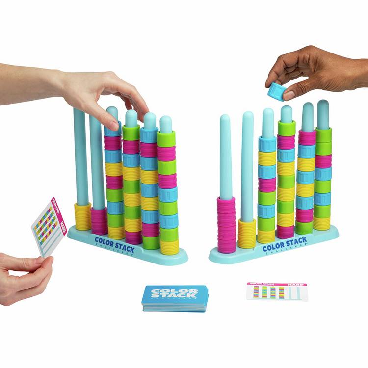 Color Stack Challenge Game head-to-head puzzle race, imported from the UK
