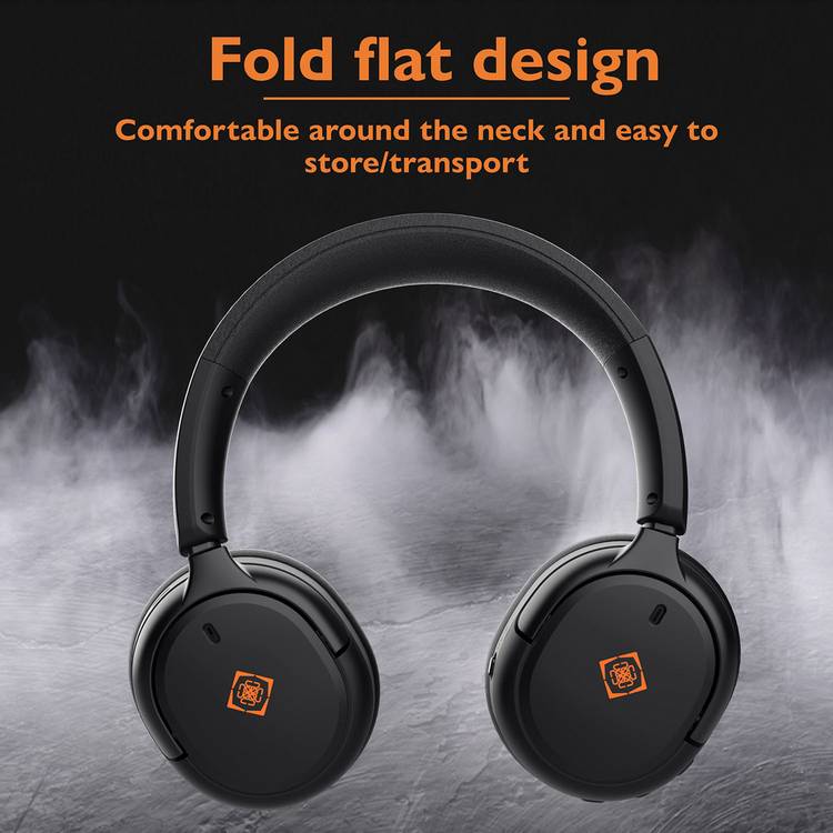 Deltaco DH330 wireless gaming headset black over-ear (British brand)