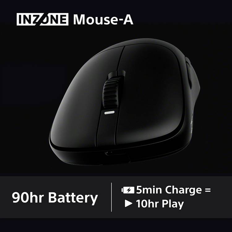 Sony INZONE Mouse-A wireless gaming mouse black - British product