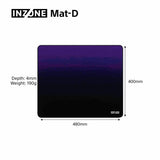 Sony INZONE Mat-D gaming mouse pad L48 W40 D0.4cm, UK version