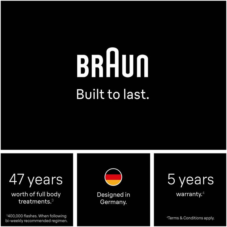 Braun PL5441 IPL hair removal device - British product