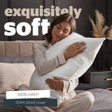 Silentnight Hungarian goose feather and down medium pillow, UK version
