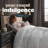 Silentnight Hungarian goose down duvet double, imported from the UK
