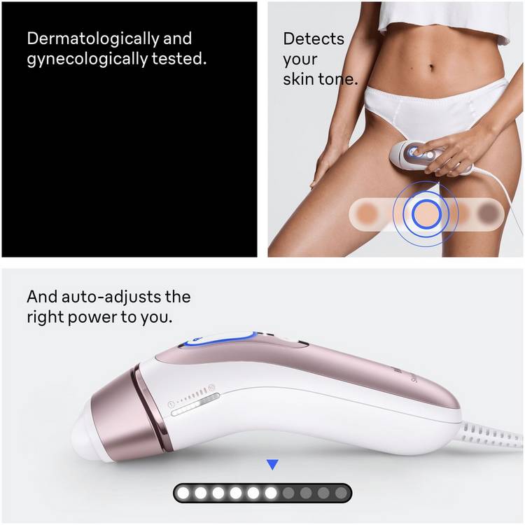 Braun PL7211 IPL hair removal device, UK version