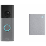 Argos Ring Battery Video Doorbell with Retinal 2K and Chime - Speckled Grey- Buy online at McGrocer