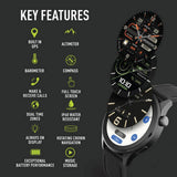 Reflex Active AMOLED GPS smart watch with maps, UK version