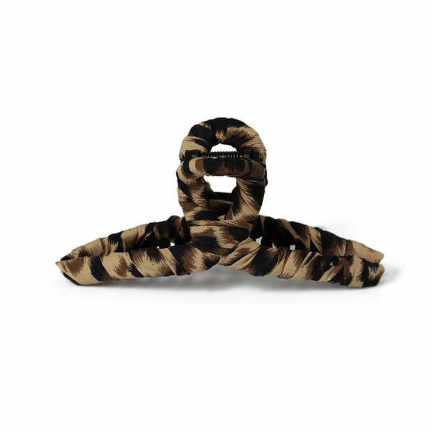 Freedom leopard print hair claw (British brand)
