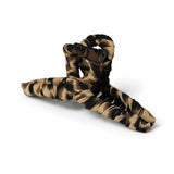 Freedom leopard print hair claw (British brand)