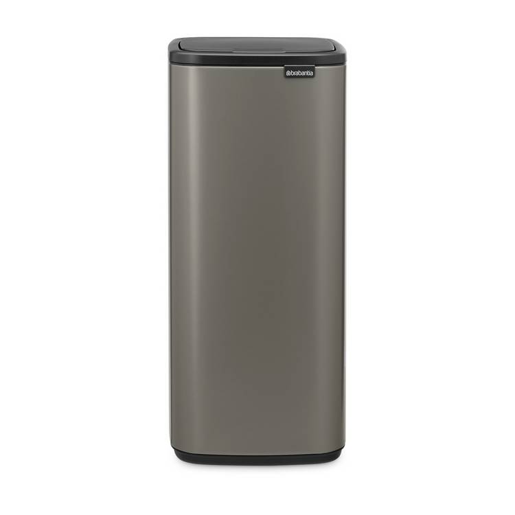 Brabantia Bo touch bin 30 litre Platinum (British brand)