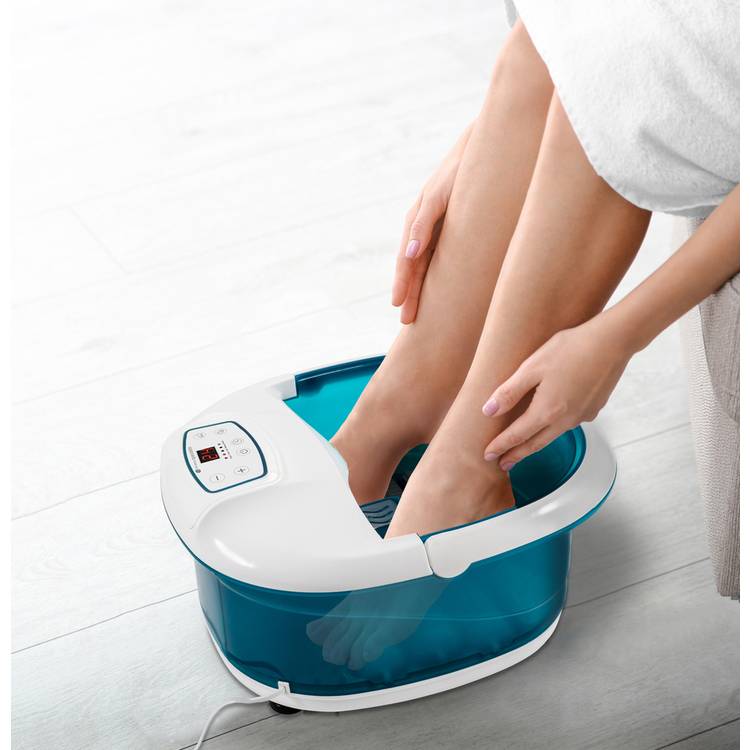 Rio motorised roller foot spa with heat and bubbles (British brand)