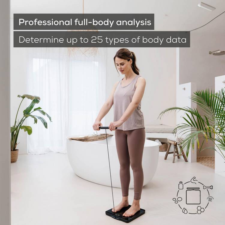 Beurer body composition scale black (British brand)