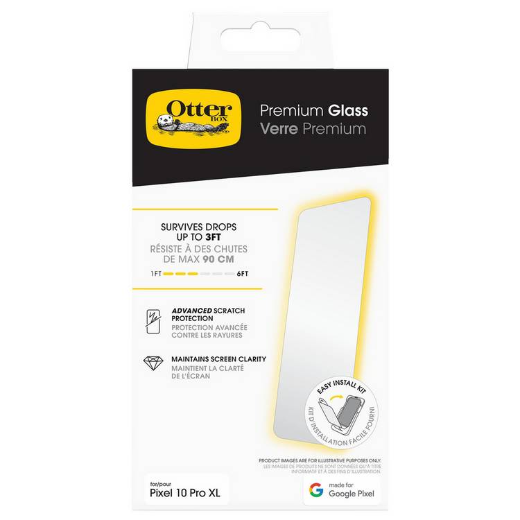 OtterBox Premium Glass screen protector Pixel 10 Pro XL - British product