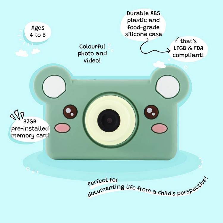 Kiimento Mikayo the Bear kids digital camera (British brand)