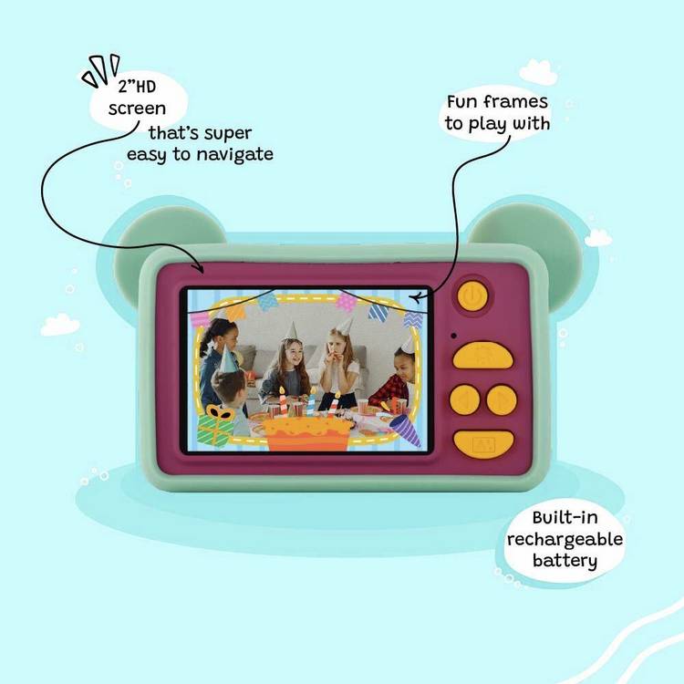 Kiimento Mikayo the Bear kids digital camera (British brand)