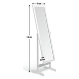 Argos Home white cheval mirror 146x41cm (British brand)