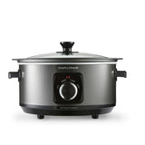 Morphy Richards Evoke 3.5L black slow cooker - British product