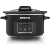 Argos Crockpot 4.7L Hinged Lid Digital Slow Cooker Black- Buy online at McGrocer