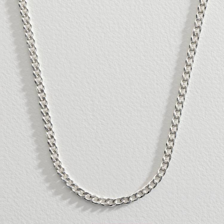 Revere sterling silver curb chain necklace 18 inches (British brand)