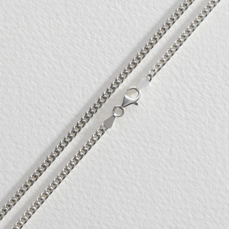 Revere sterling silver curb chain necklace 18 inches (British brand)