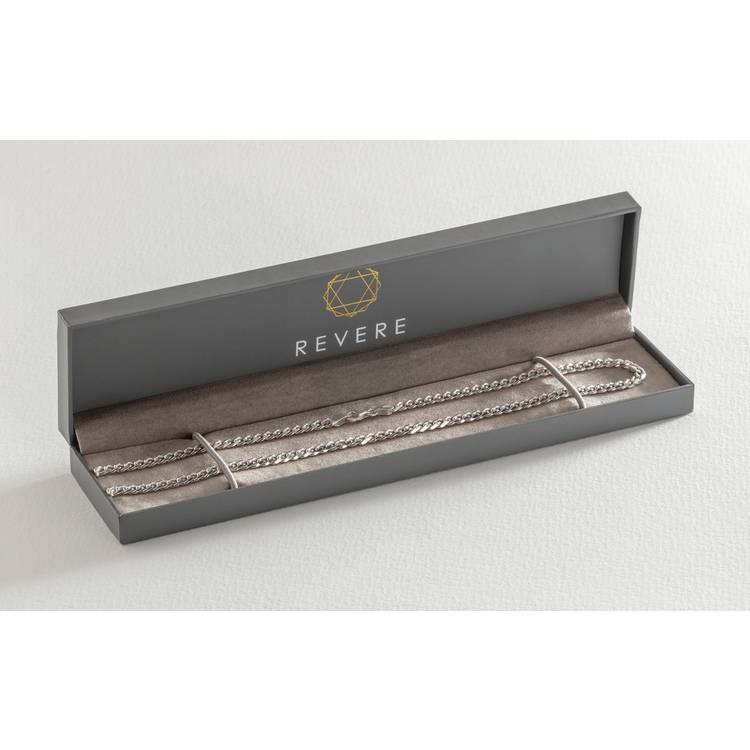 Revere sterling silver curb chain necklace 18 inches (British brand)