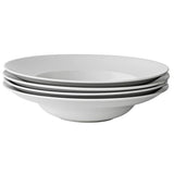 Argos Home set of 4 large porcelain pasta bowls (British brand)